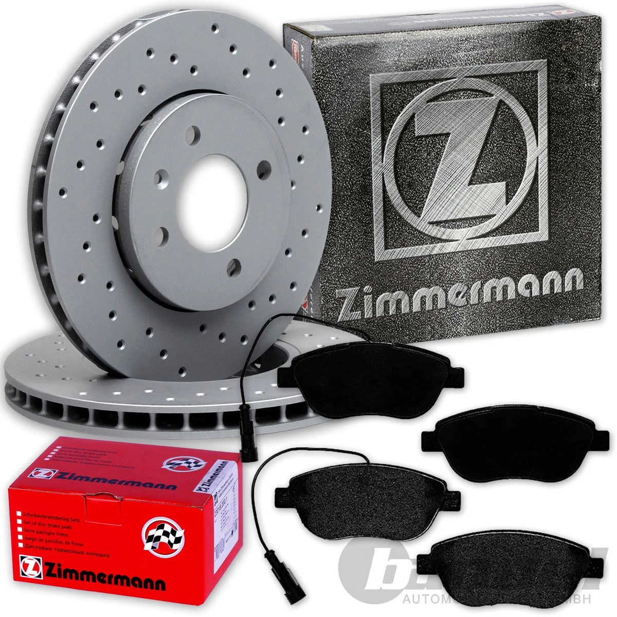 Надійні гальмівні диски та колодки Zimmermann для MITSUBISHI PAJERO II Надійні гальмівні диски та колодки Zimmermann для MITSUBISHI PAJERO II