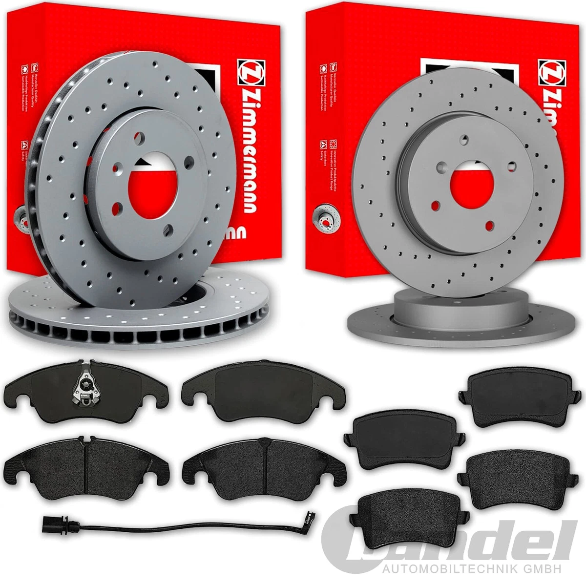 Гальмівні диски та колодки Zimmermann для NISSAN TERRANO II: безпека та якість Гальмівні диски та колодки Zimmermann для NISSAN TERRANO II: безпека та якість