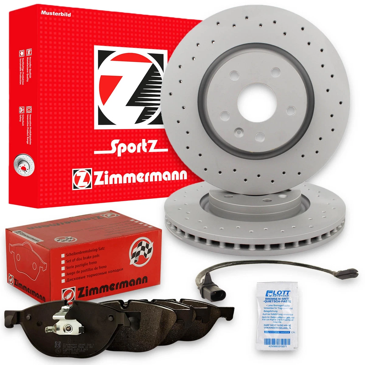 Гальмівні диски та колодки Zimmermann для AUDI A6 (4A2, C4): якість та надійність Гальмівні диски та колодки Zimmermann для AUDI A6 (4A2, C4): якість та надійність