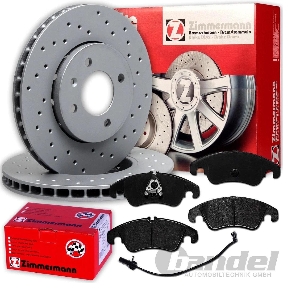 Гальмівні колодки та диски Zimmermann для MERCEDES-BENZ E-CLASS (W124) Гальмівні колодки та диски Zimmermann для MERCEDES-BENZ E-CLASS (W124)
