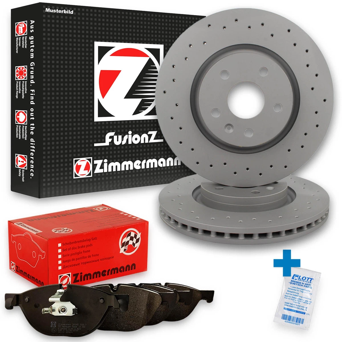 Якісні гальмівні системи Zimmermann для FIAT SCUDO Combinato Якісні гальмівні системи Zimmermann для FIAT SCUDO Combinato