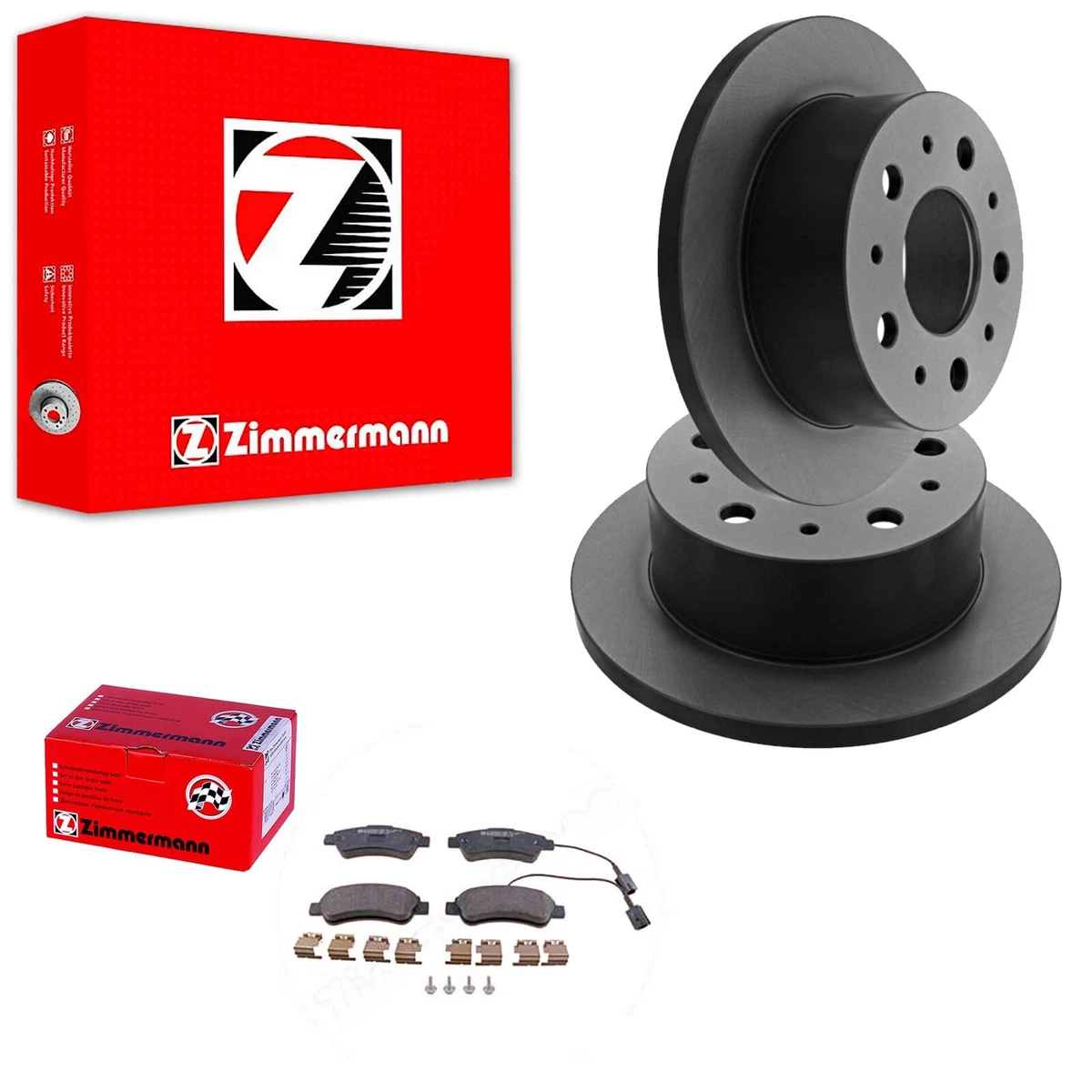 Гальмівні диски і колодки Zimmermann для Mercedes G-Class W463 Гальмівні диски і колодки Zimmermann для Mercedes G-Class W463